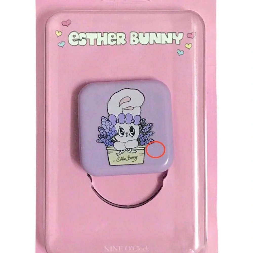 Esther Bunny Purple Lavender Mirror Phone Griptok
